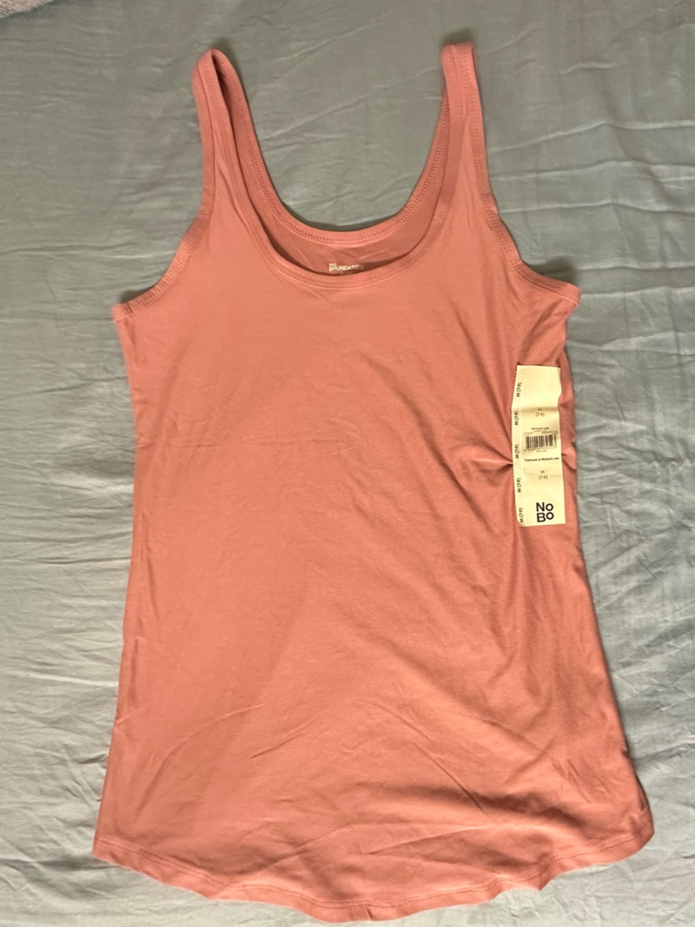 NOBO Quiant Rose Scoop Neck Tank Top